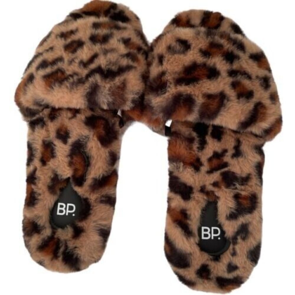 BP Slippers  Nordstrom leopard Womens Size Small (5-6)
